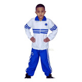 Agasalho Cruzeiro Infantil Conjunto De Frio Forrado Oficial