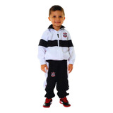 Agasalho Infantil Corinthians Microfibra Oficial 1 A 3 Anos