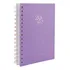 Agenda 2025 Capa Dura Solid Glitter Cores Capa Lilás Solid Colors