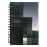 Agenda Diaria Espiral Preta 2025 A5 Grande Executiva