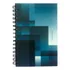 Agenda Executiva Diária 2025 Capa Dura Espiral A5 168 Folhas Azul Kaz Kz1109az