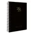 Agenda Planner Semanal Cores Spot Colors Preto Ouro