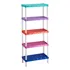 Agraplast 877 Estante Modular Prateleiras Plástica Colorida 5 Andares
