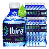 Água Alcalina Ibirá 510ml S g Ph 10 24 Fardo 12 Unidades