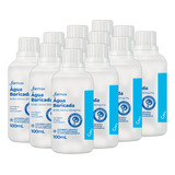 Água Boricada 3 Com Gotejador Kit Com 12 100ml Cada