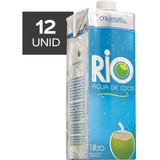 Água De Coco Rio 1l 12 Unidades 