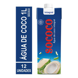 Água De Coco Sococo 1l 12 Unidades