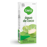 Água De Coco Taeq 200ml Com 27 Unidades