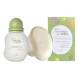 Água De Colônia Mamãe E Bebê Sem Álcool 100ml Sabonete 100g