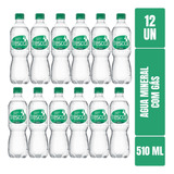 Água Mineral Com Gás Garrafa 510 Ml Pack 12 Unidades
