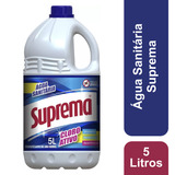 Água Sanitária Suprema Galão 5 Litros Limpeza Cloro Ativo