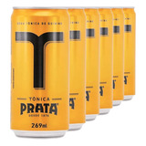Água Tônica De Quinino Prata 269ml Pack Com 6 Unid