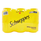 Água Tônica Schweppes Lata Pack C 6 Unidades