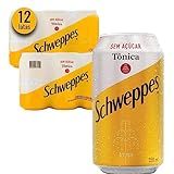 Água Tônica SCHWEPPES Sem Açúcar 350ml 12 Latas 