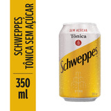 Água Tônica Schweppes Zero Açúcar Lata 350ml Kit Com 3