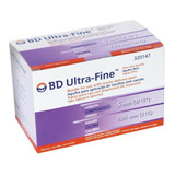Agulha Bd Ultra fine 5 Mm Para Caneta De Insulina   100 U