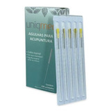 Agulha Para Acupuntura 30x75 0 30mmx75mm  Uniqmed   C  100un