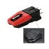 Agulha Vitrola Toca Discos Vermelho E Preto Stylus