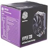 Air Cooler Para Processador Cooler Master Hyper T20 Com 2 Heatpipes E Ventoinha 95,5mm