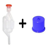 Airlock S   Rolha  Tampão De Silicone  Garrafão  Fermentação