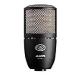 Akg Microfone Condensador Vocal Pro Audio P220, Preto