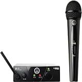 Akg Pro Audio Wms40mini Sistema De Microfone Sem Fio Com Banda Vocal Us25c, Com Receptor Sr40 E Mini Transmissor De Bolso Pt40