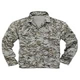 Akhking Jaqueta Masculina Camuflada