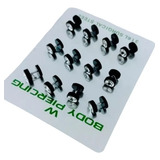 Alargador Falso Preto 10mm