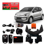 Alarme Top Carros Automotivo + Trava Tragial Vw Up 2 Portas