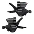 Alavanca Cambio Shimano M315 3x8 Rapid Fire Trocador Marcha
