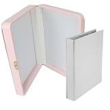 Álbum 100 Fotos 20x30 Branco E Lateral Rosa Com Estojo
