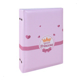 Álbum 15x21 100 Fotos Minha Princesa Rosa Bebê Coroa Menina