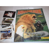 Álbum Animais Selvagens Editora Panini Ano 1996 A4
