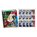 Álbum Brasileirão 2024 50 Figurinhas 10 Envelopes Panini