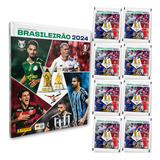 Álbum Brasileirão 2024 Capa Dura 100 Figurinhas 20 Env 