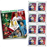 Álbum Brasileirão 2024 Oficial 100 Figurinhas 20 Envelopes