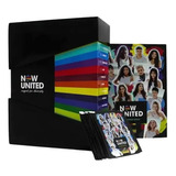 Álbum Capa C figurinhas Dura Box Premium Now United Panini