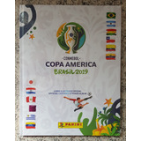 Álbum Capa Dura Figurinha Copa América 2019 Completo P colar