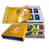 Álbum Completo Copa América Usa 2024 Dourado   Box Premium
