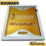 Álbum Copa 2022 Capa Dourada Edição