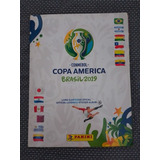 Álbum Copa América 2019 capa Cartão Completo