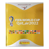Álbum Copa Mundo 2022 Dourado Capa
