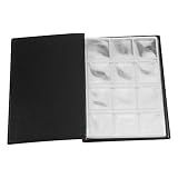 Álbum De Coleção De Moedas- 120 Bolsos- Porta-moedas- Colecionadores- Livro Comemorativo- Capa Dura Comemorativa- Exibição De Moeda Estrangeira- Estojo De Armazenamento- Suprimentos De Pasta -vermelho-