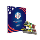 Álbum De Figurinhas Conmebol Copa América Usa 2024 Capa Dura Kit Completo Com Todas As 430 Figurinhas Soltas Para Colar Oficial Panini