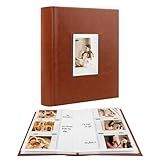Álbum De Fotos Para Mini Câmera Fujifilm Instax álbum De Fotos Com 180 Bolsos Com Espaço De Escrita Para Polaroid Capa De Couro álbum De Fotos 2x3 Para Câmera Instantânea Instax Mini 12 11 9 40 8 7