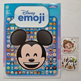 Álbum Disney Emoji Incompleto 191 Figurinhas Colad 33 Patchs
