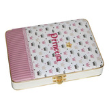 Álbum Do Bebê Menina Princesa Rosa Para 100 Fotos 15x21 Coroa