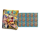 Álbum Do One Piece 2023 Com 100 Figurinhas  20 Envelopes 