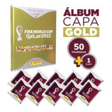 Álbum Dourado Ouro Copa 2022 Capa