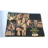 Álbum Figurinha Favoritos Da Tv Intervalo Ano 1967